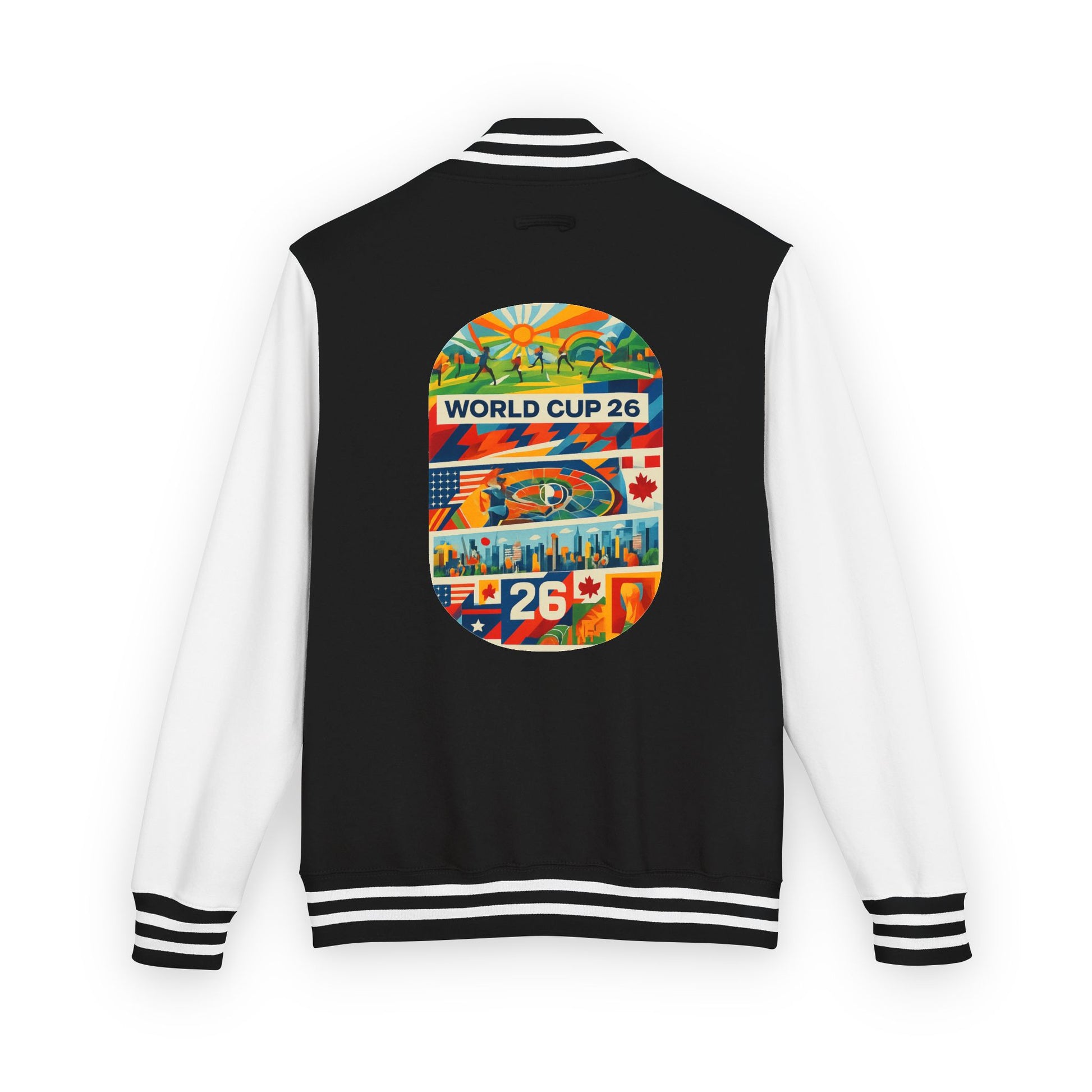 World Cup 2026 Letterman Jacket — Retro Crest Varsity Jacket