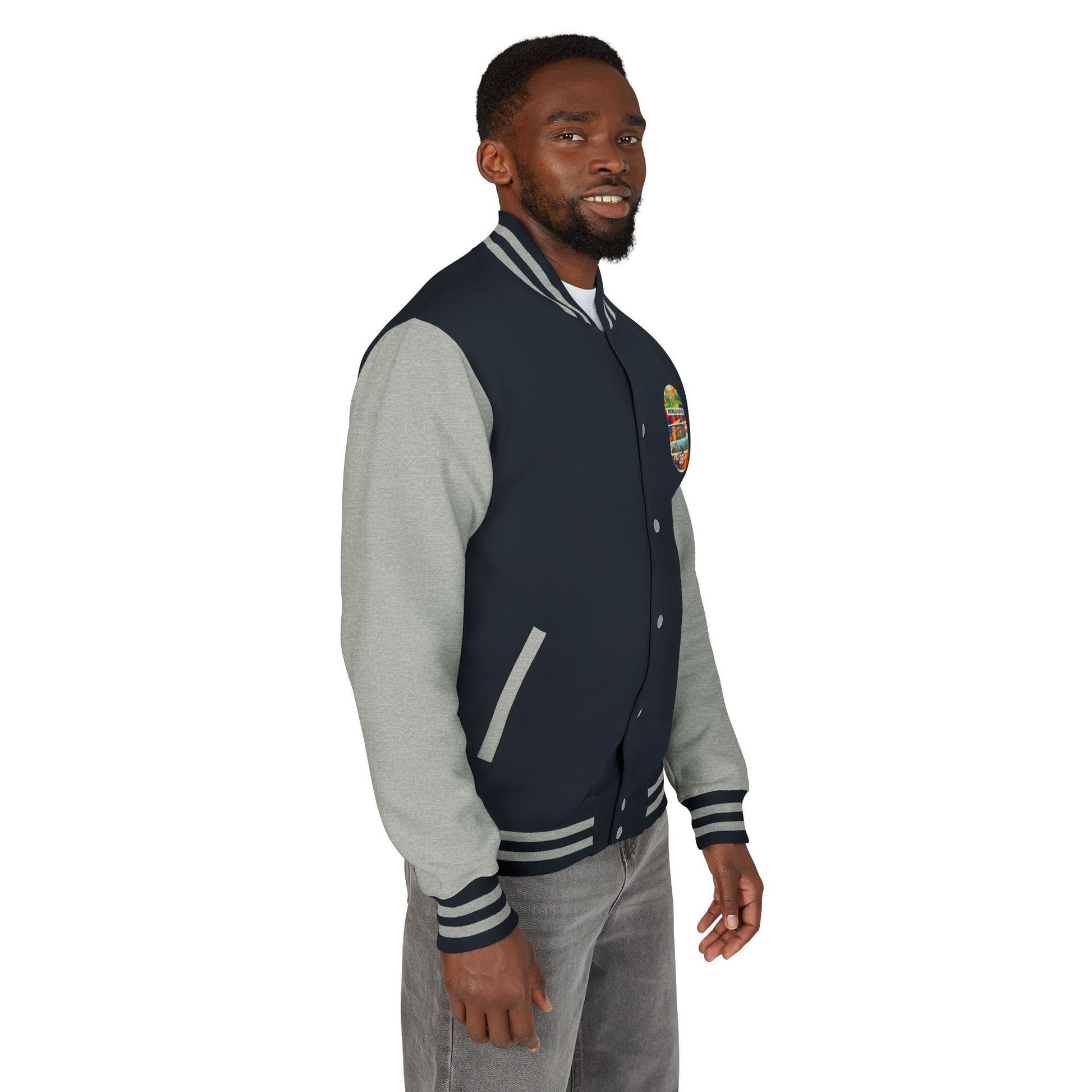 World Cup 2026 Letterman Jacket — Retro Crest Varsity Jacket