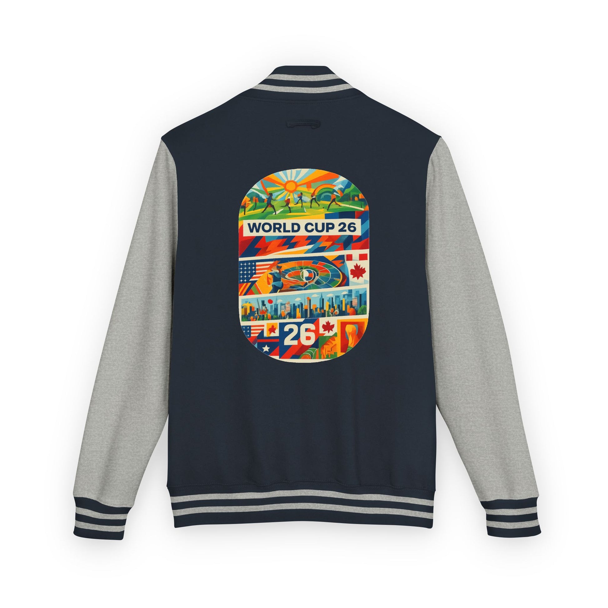 World Cup 2026 Letterman Jacket — Retro Crest Varsity Jacket