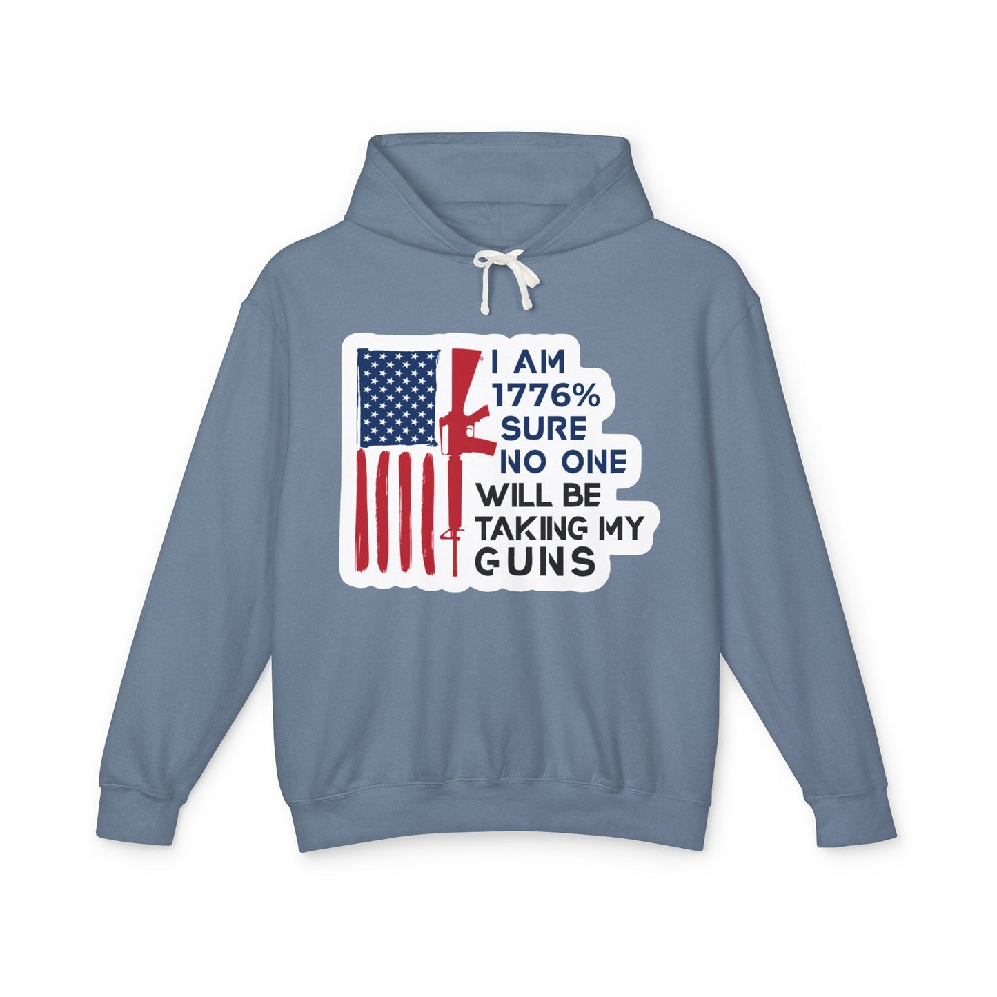 Freedom Hoodie — American Flag Patriotic Hooded Sweatshirt 