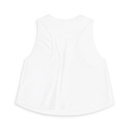 Benito Bowl Crop Top — Retro Neon Bunny Football Graphic