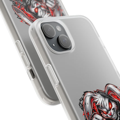 No Mercy Bunny Phone Case - Aggressive Gamer Graphic iPhone 