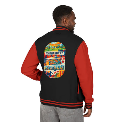 World Cup 2026 Letterman Jacket — Retro Crest Varsity Jacket