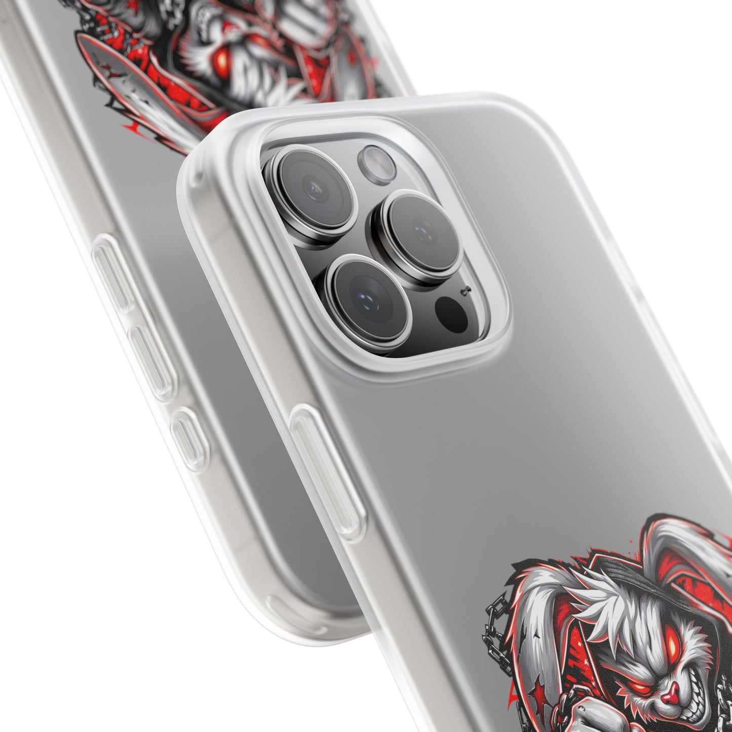 No Mercy Bunny Phone Case - Aggressive Gamer Graphic iPhone 