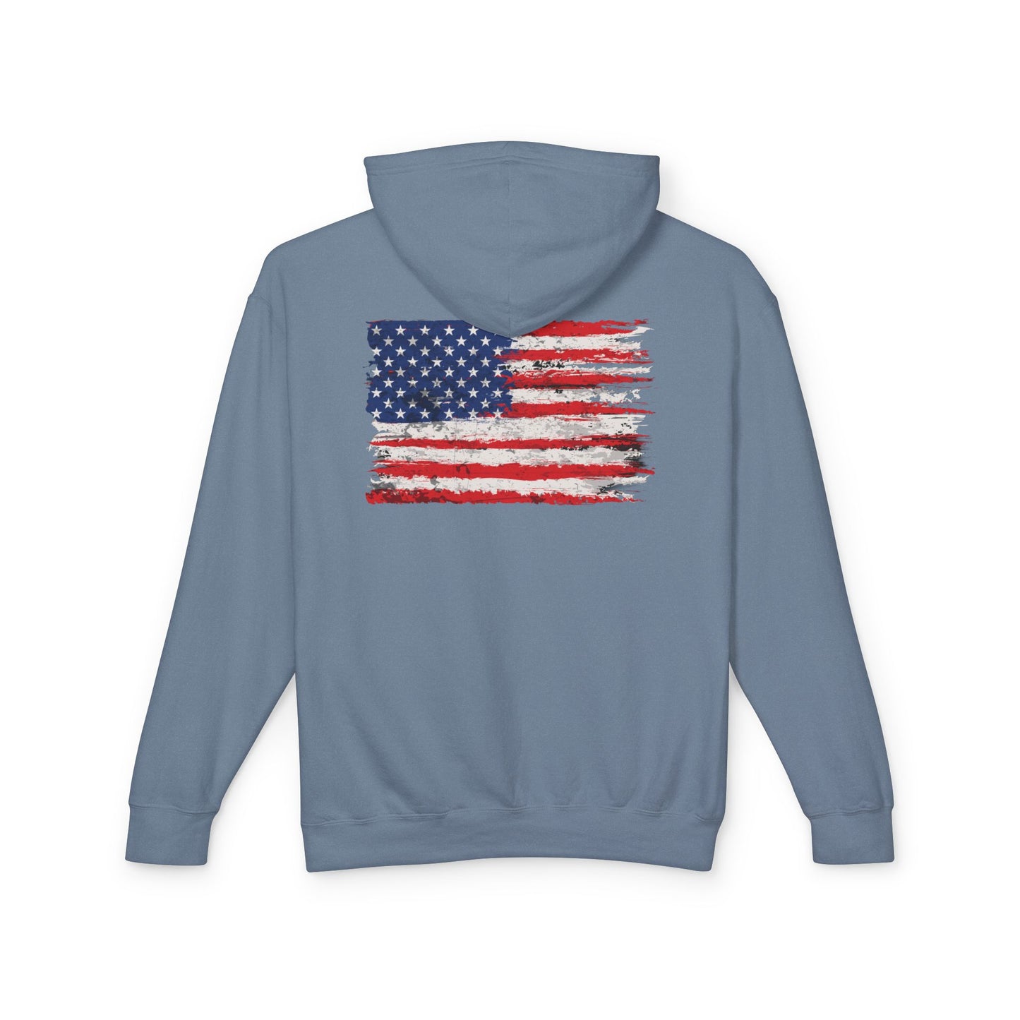 Freedom Hoodie — American Flag Patriotic Hooded Sweatshirt 