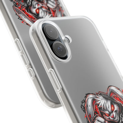 No Mercy Bunny Phone Case - Aggressive Gamer Graphic iPhone 
