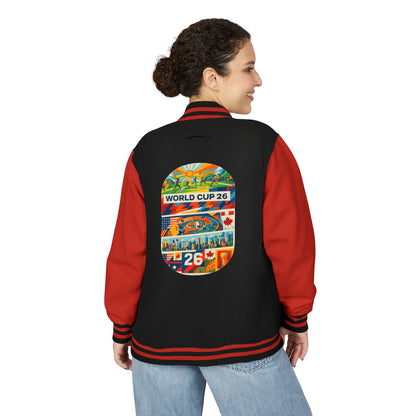 World Cup 2026 Letterman Jacket — Retro Crest Varsity Jacket