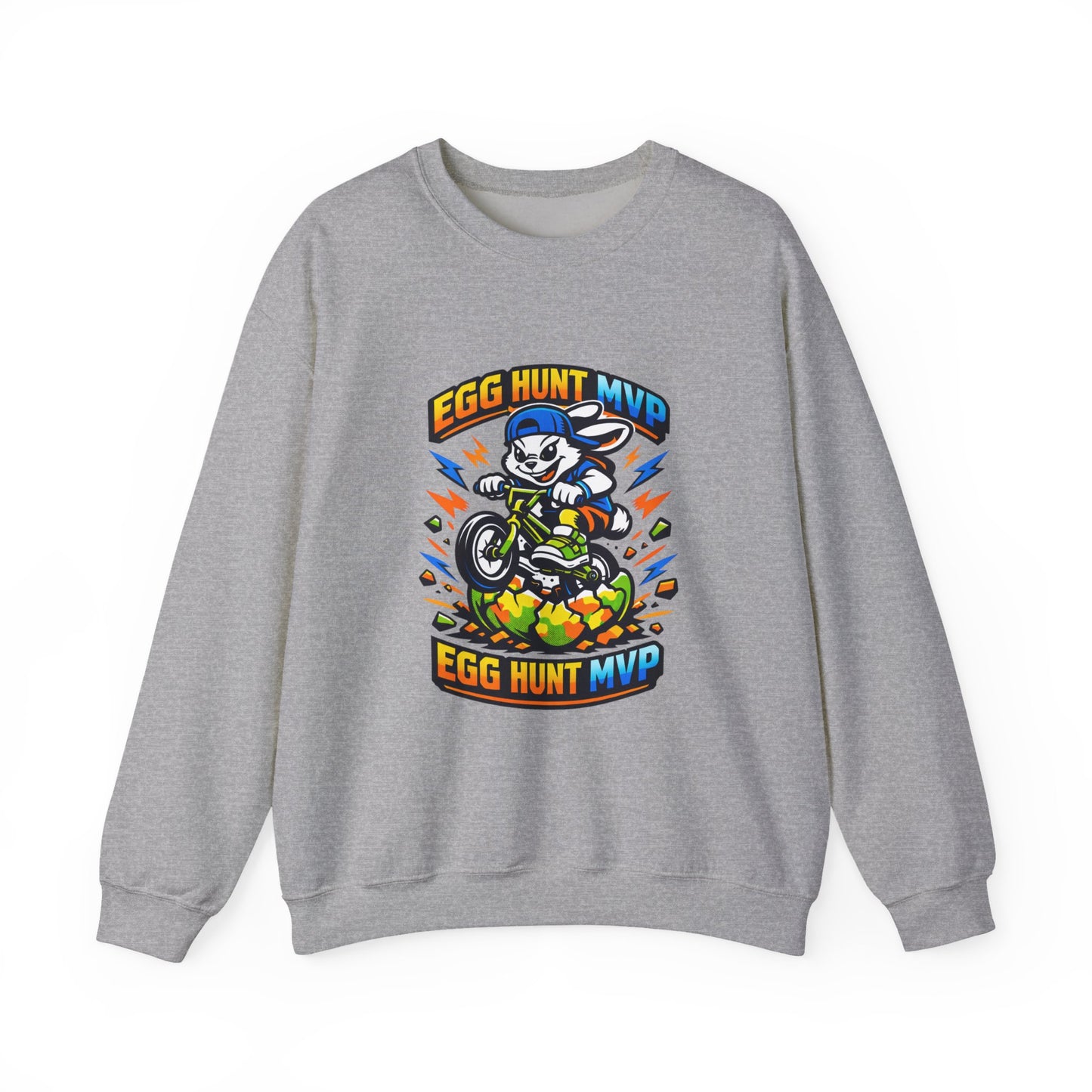Egg Hunt MVP Sweatshirt | boys Easter shirt, egg hunter grap
