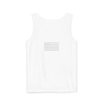 Sexy SBC Tank Top — Retro Script Graphic Patriotic Flag Vest 