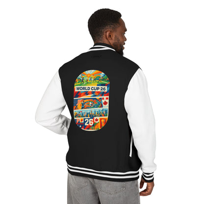 World Cup 2026 Letterman Jacket — Retro Crest Varsity Jacket
