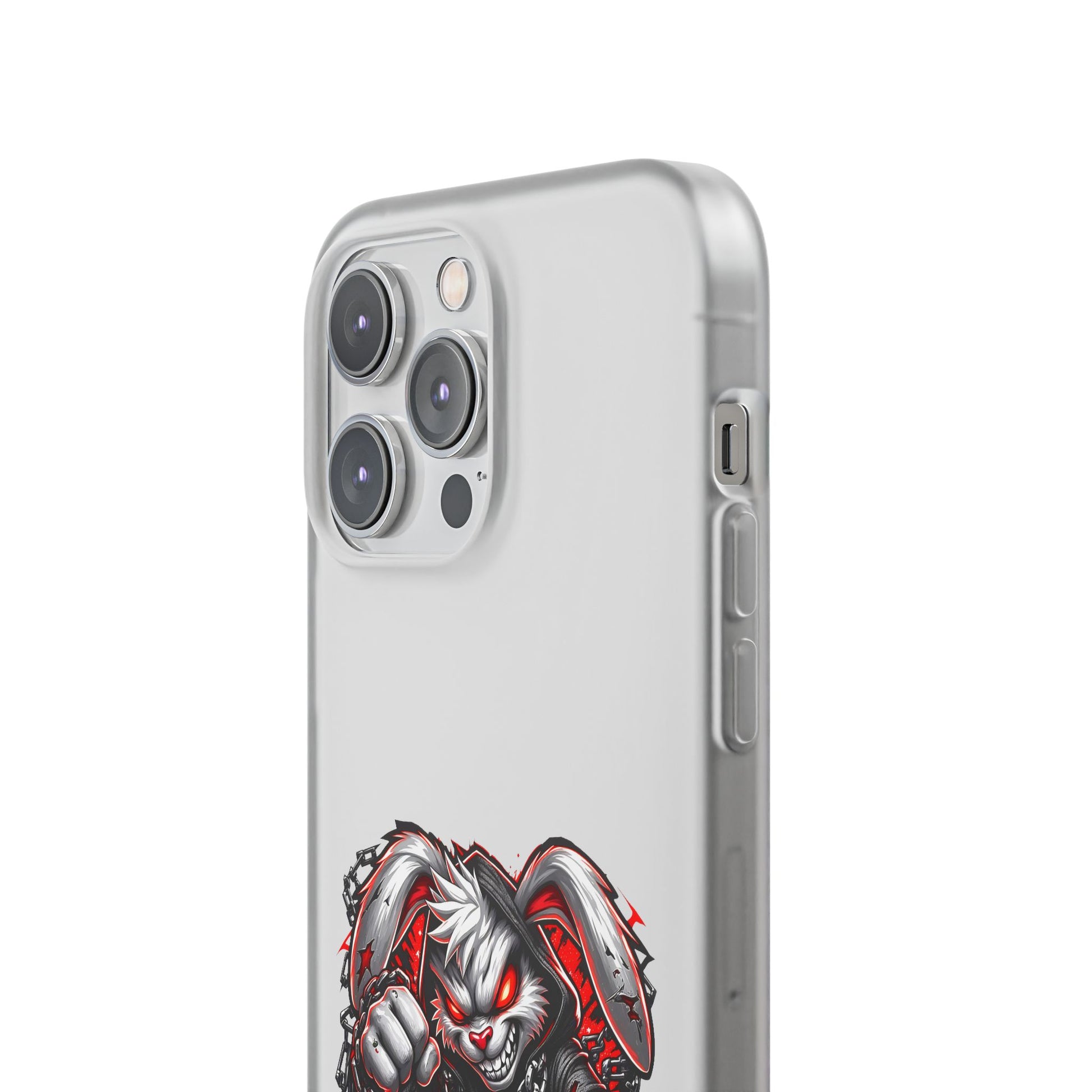 No Mercy Bunny Phone Case - Aggressive Gamer Graphic iPhone 