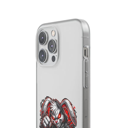 No Mercy Bunny Phone Case - Aggressive Gamer Graphic iPhone 