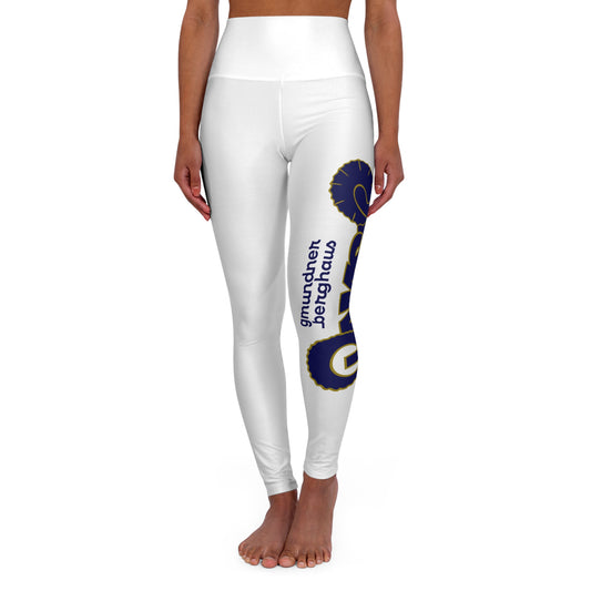 Yoga Leggings — High Waist AOP with Side Graphic