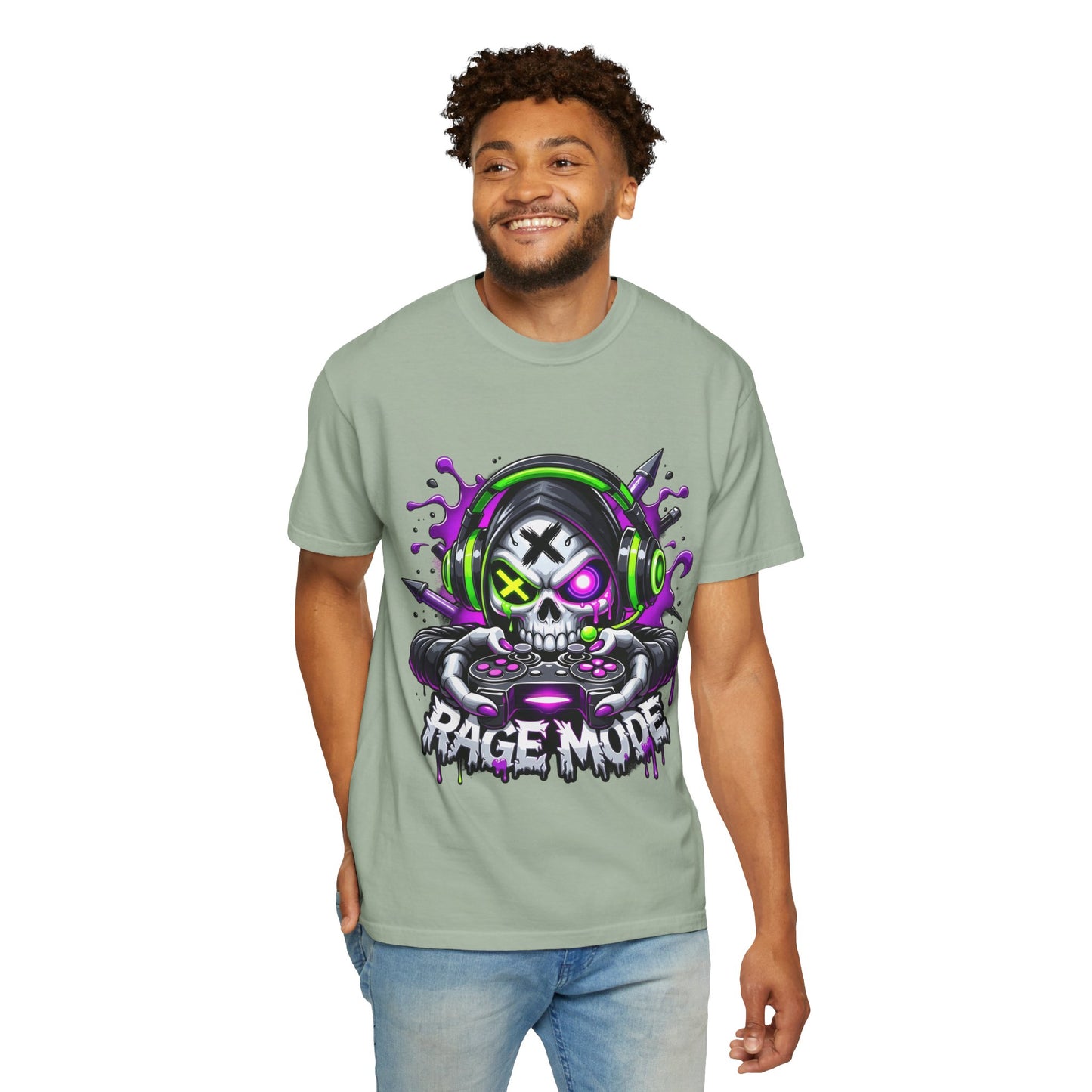 Gaming Skull 'Rage Mode' T-Shirt