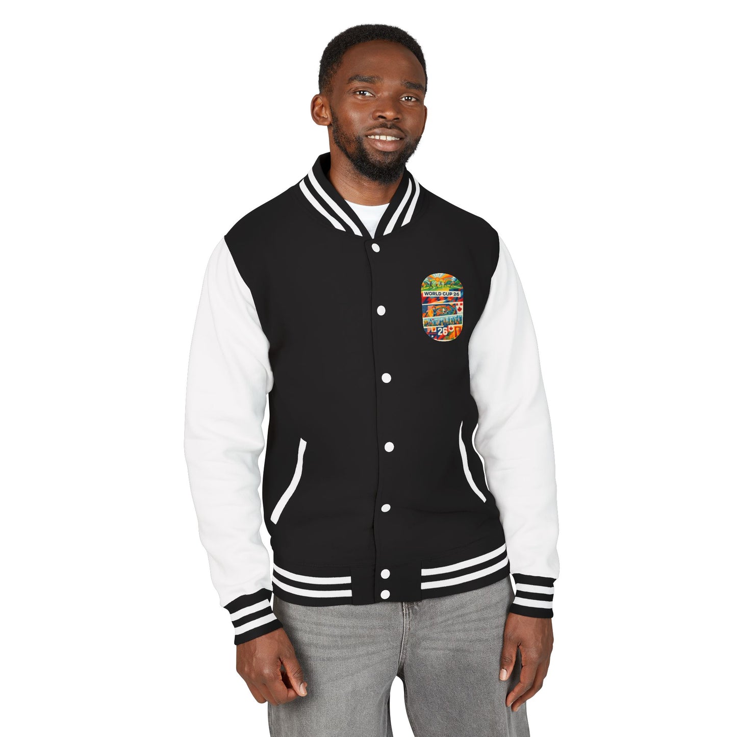 World Cup 2026 Letterman Jacket — Retro Crest Varsity Jacket