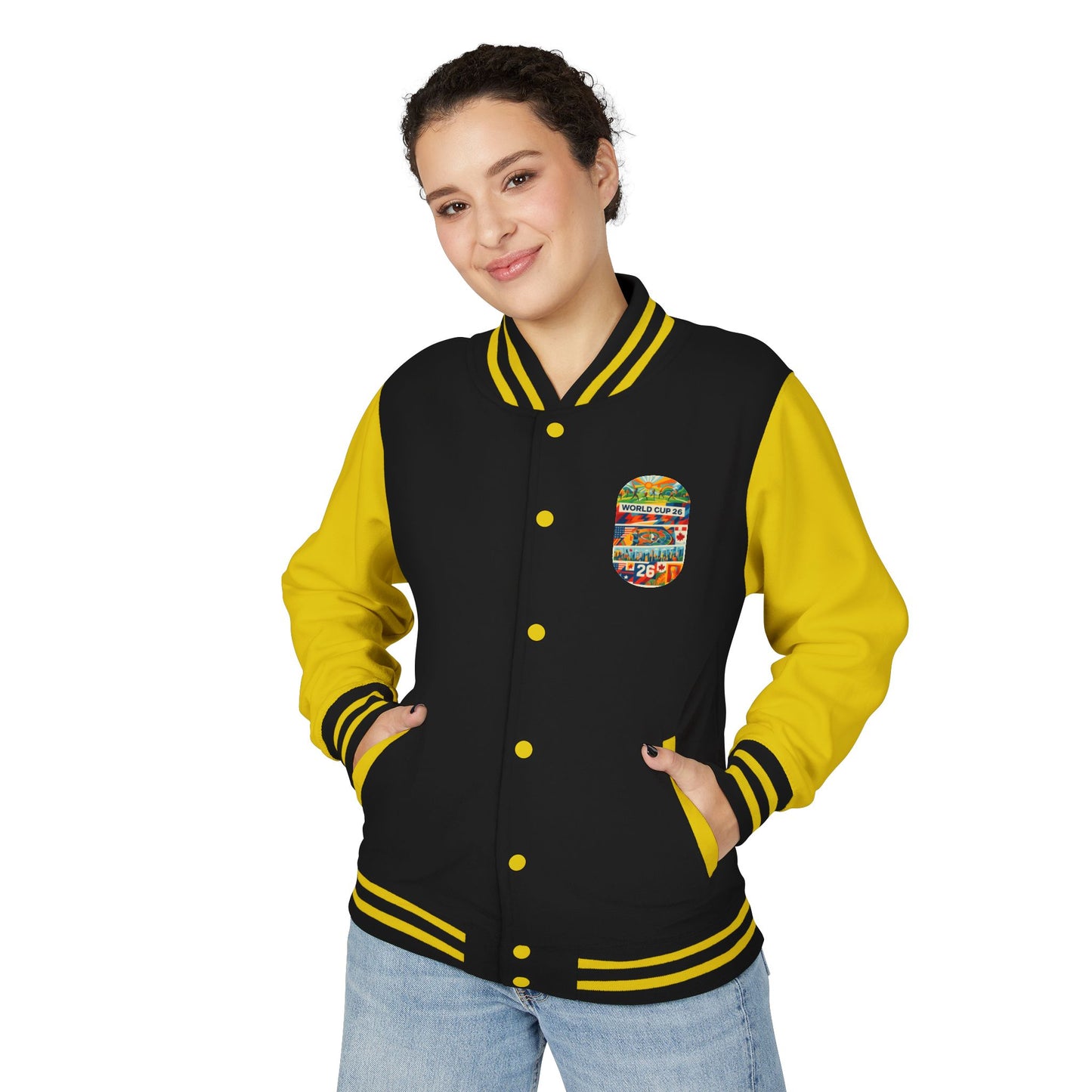 World Cup 2026 Letterman Jacket — Retro Crest Varsity Jacket