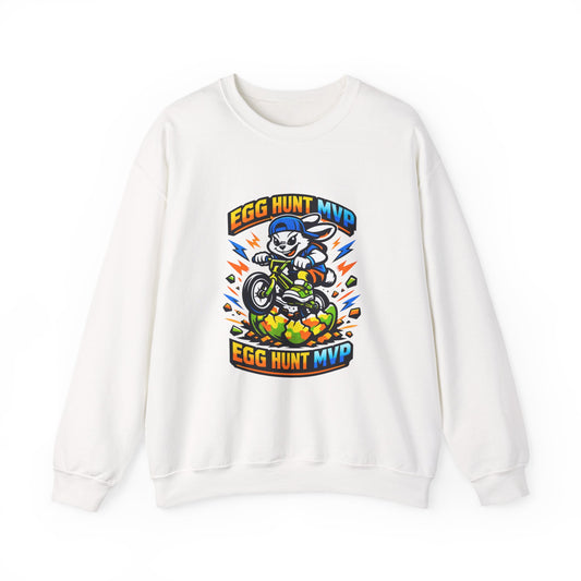 Egg Hunt MVP Sweatshirt | boys Easter shirt, egg hunter grap