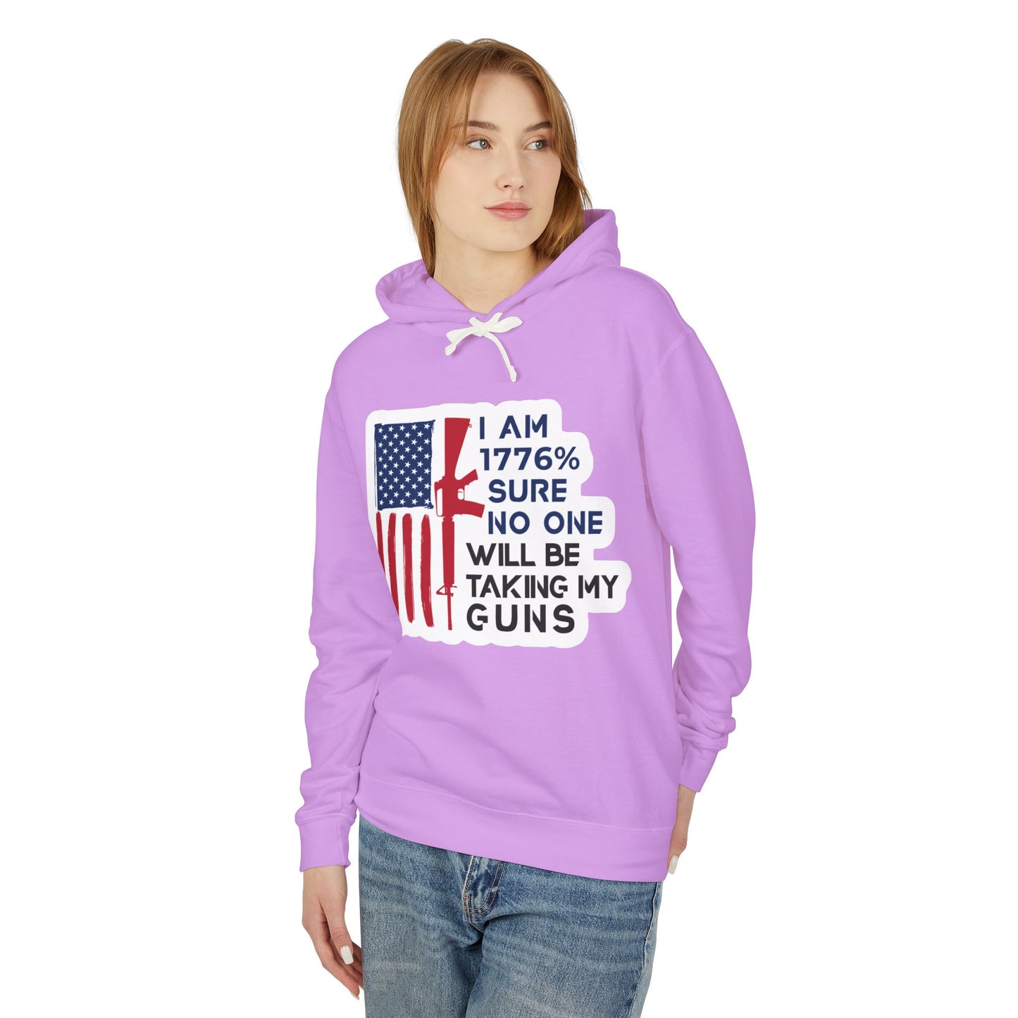Freedom Hoodie — American Flag Patriotic Hooded Sweatshirt 