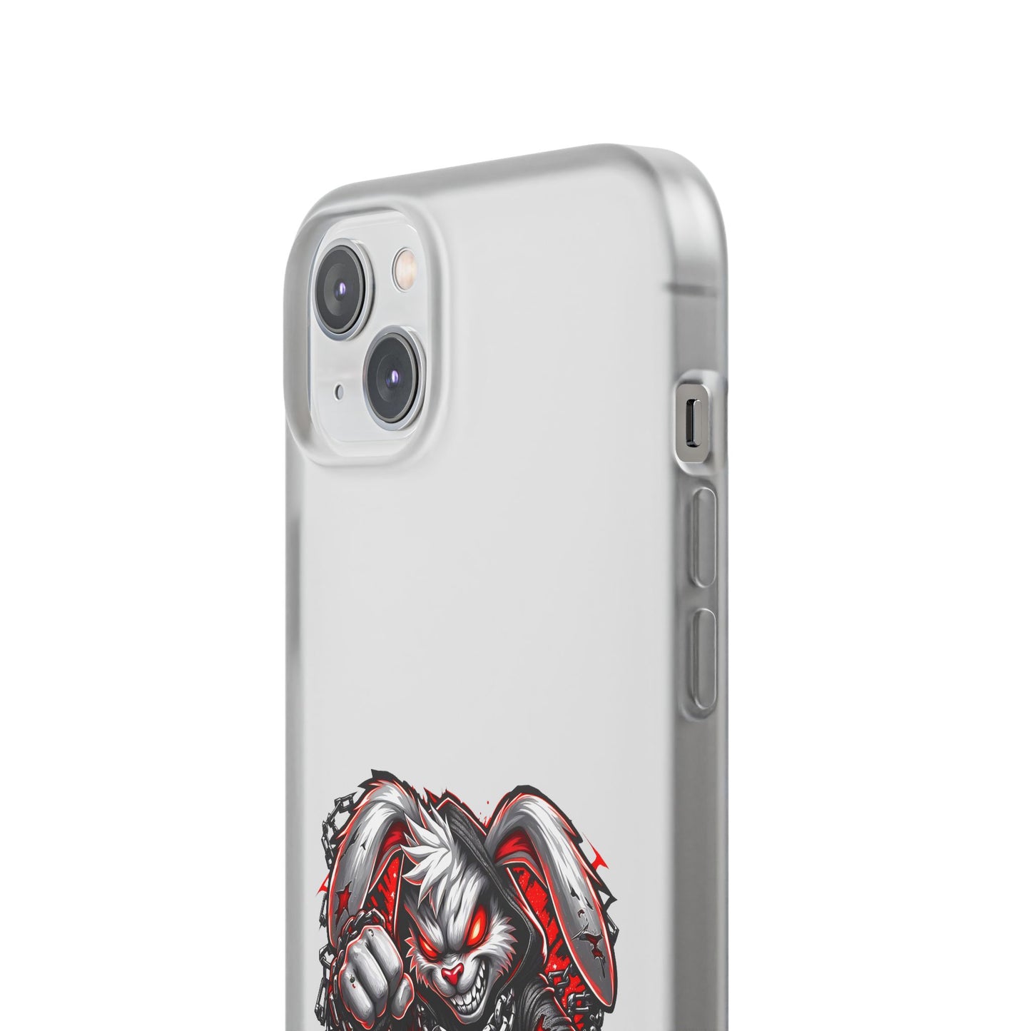 No Mercy Bunny Phone Case - Aggressive Gamer Graphic iPhone 