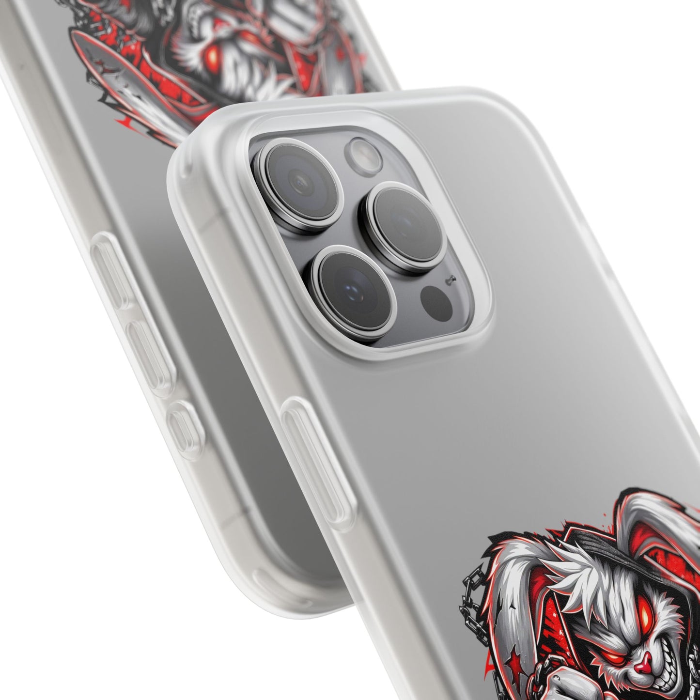 No Mercy Bunny Phone Case - Aggressive Gamer Graphic iPhone 