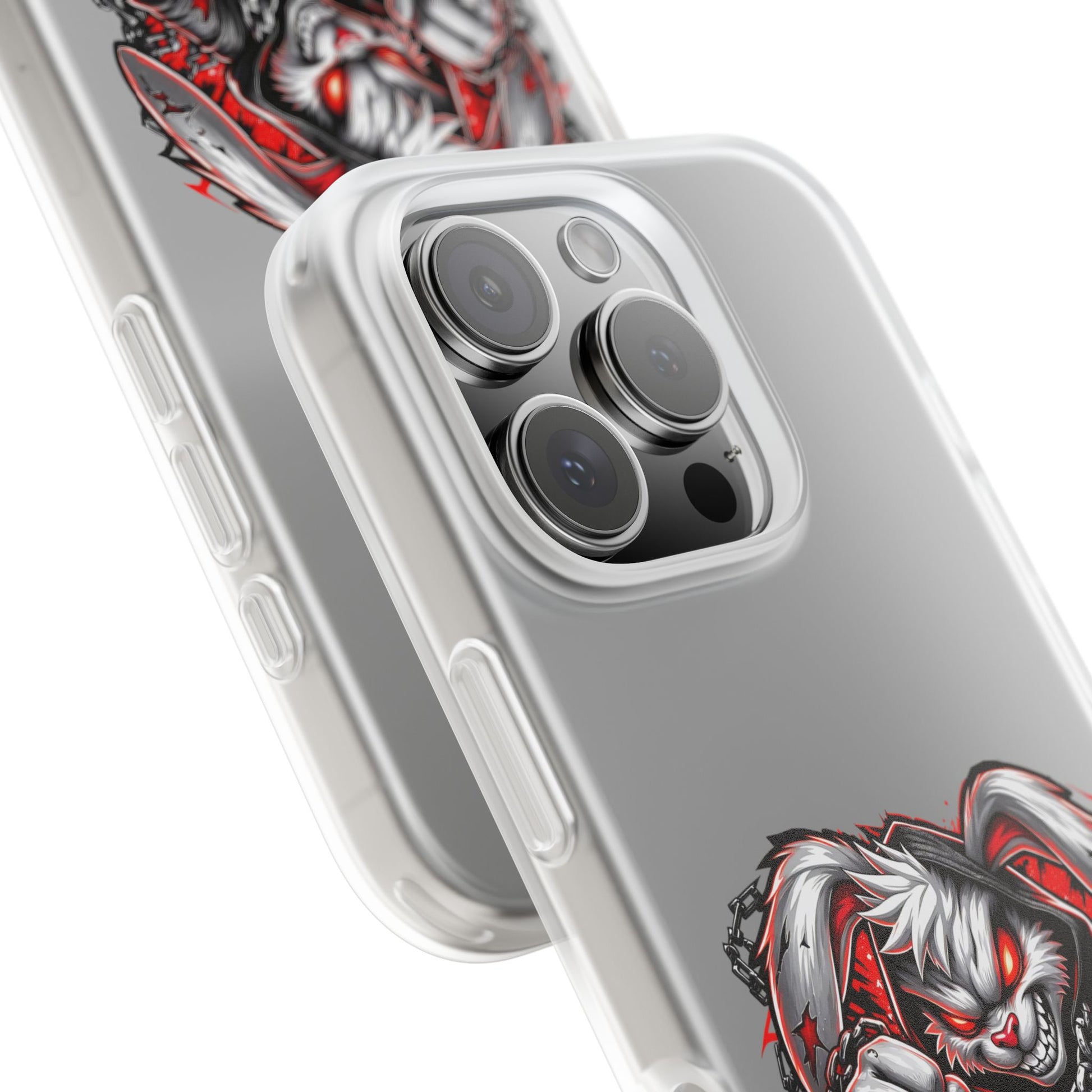 No Mercy Bunny Phone Case - Aggressive Gamer Graphic iPhone 