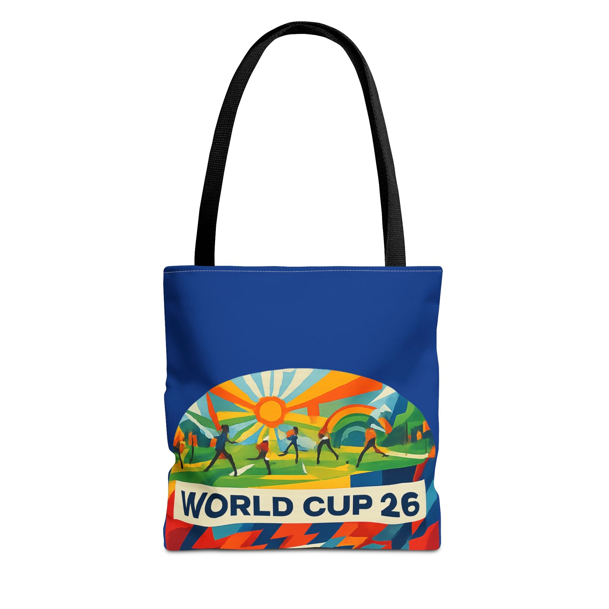 World Cup 26 Tote Bag — Colorful Soccer Fan Shoulder Tote