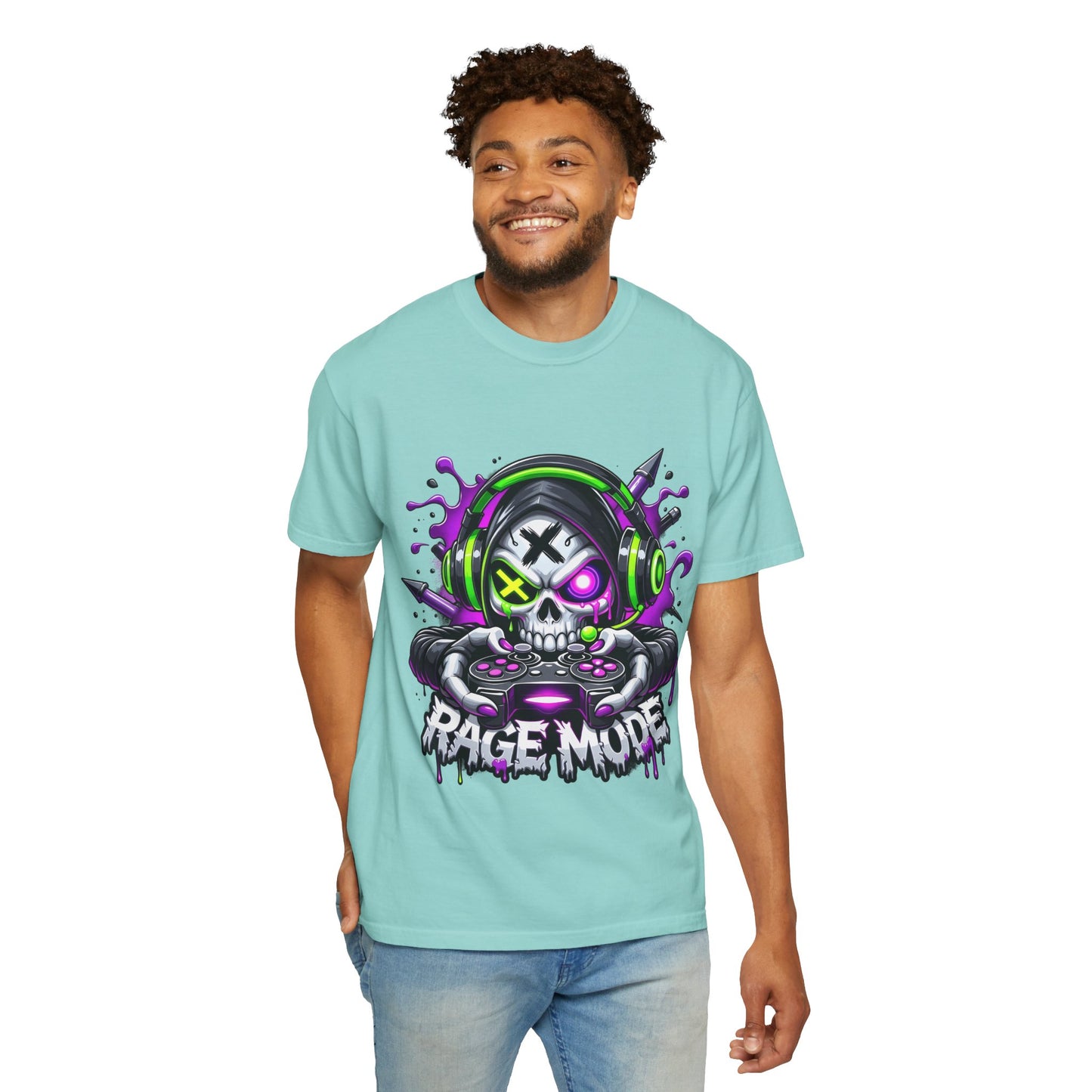 Gaming Skull 'Rage Mode' T-Shirt