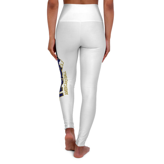 Yoga Leggings — High Waist AOP with Side Graphic