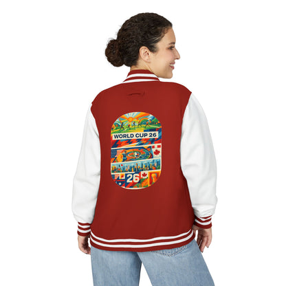 World Cup 2026 Letterman Jacket — Retro Crest Varsity Jacket