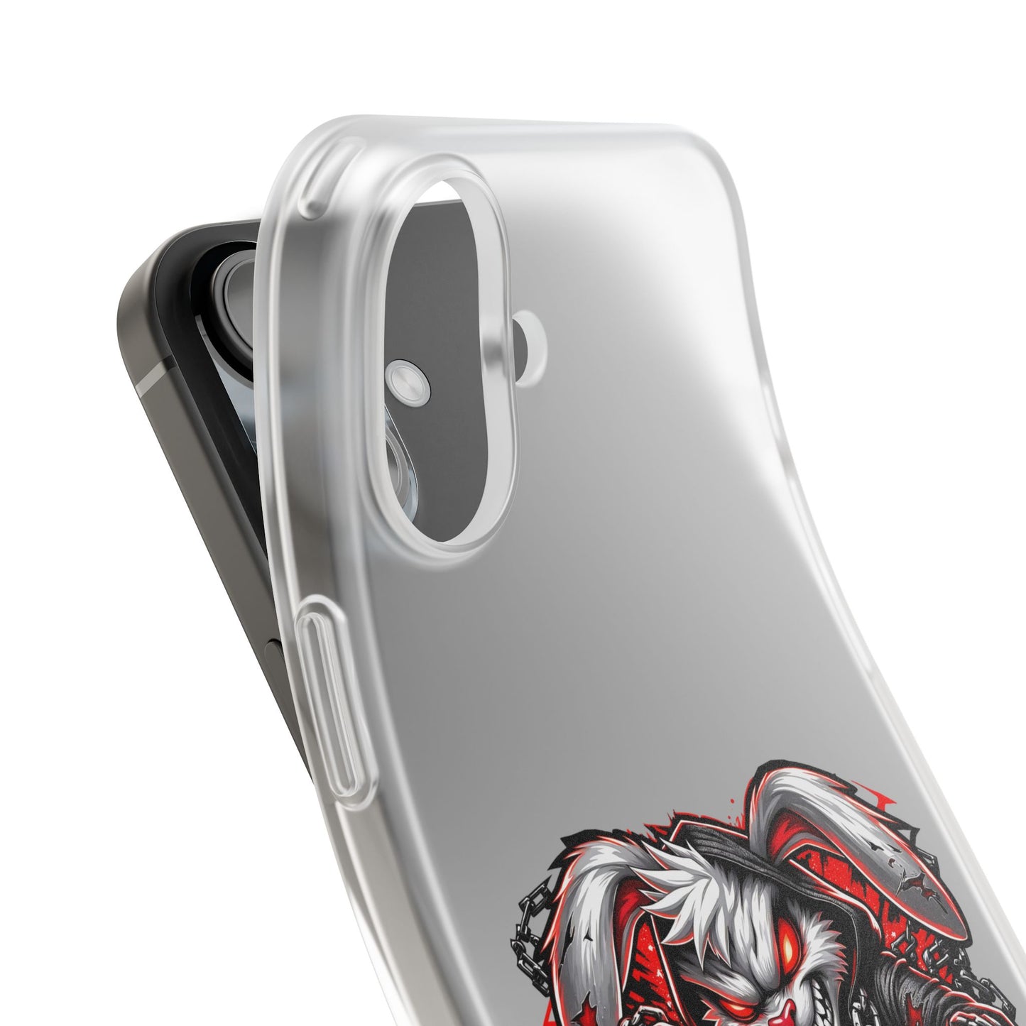 No Mercy Bunny Phone Case - Aggressive Gamer Graphic iPhone 
