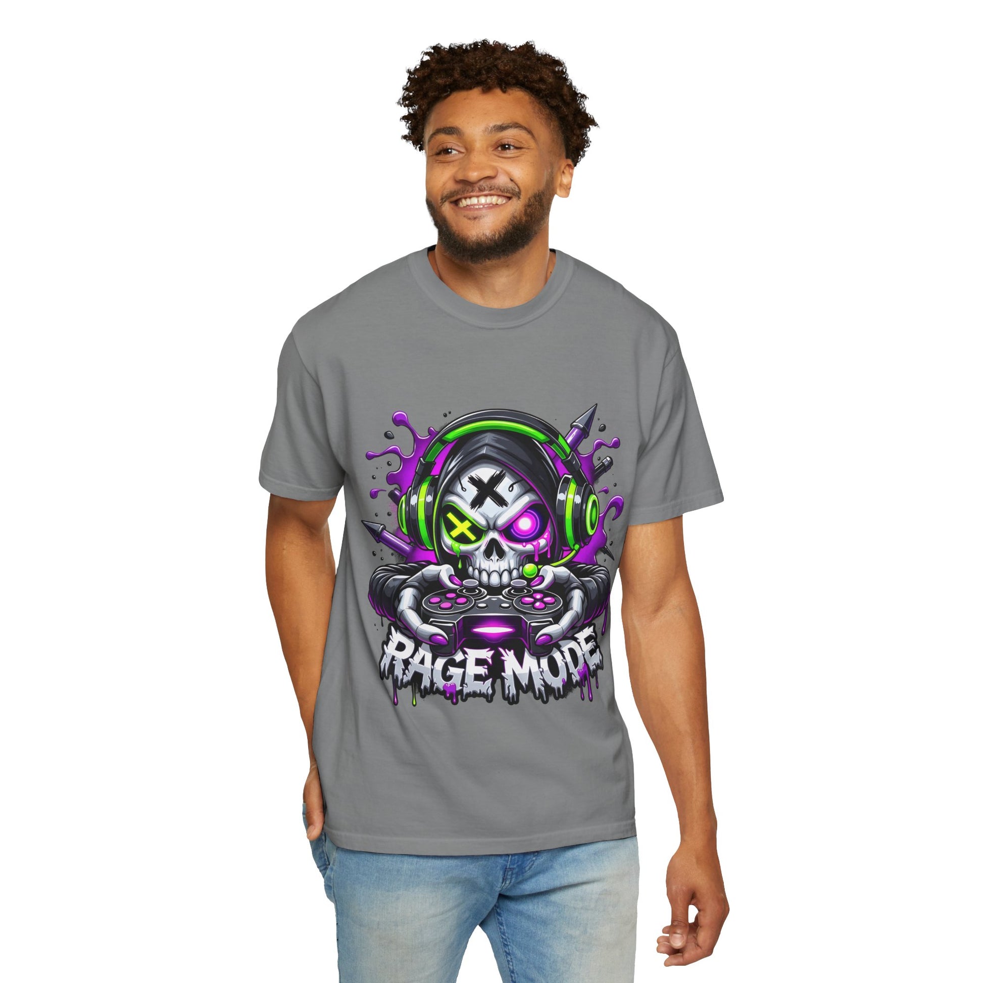 Gaming Skull 'Rage Mode' T-Shirt