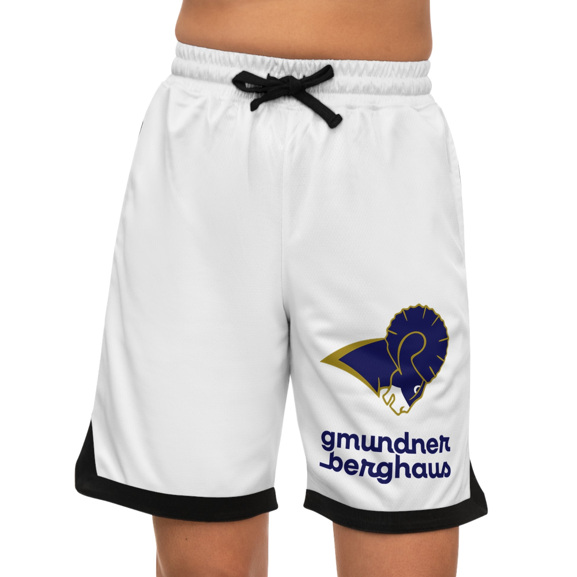 Rams Basketball Rib Shorts — Gmundner Berghaus AOP Athletic 