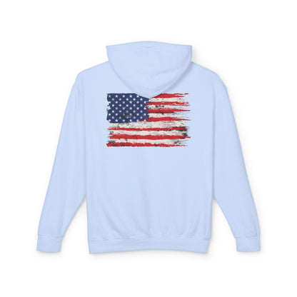 Freedom Hoodie — American Flag Patriotic Hooded Sweatshirt 