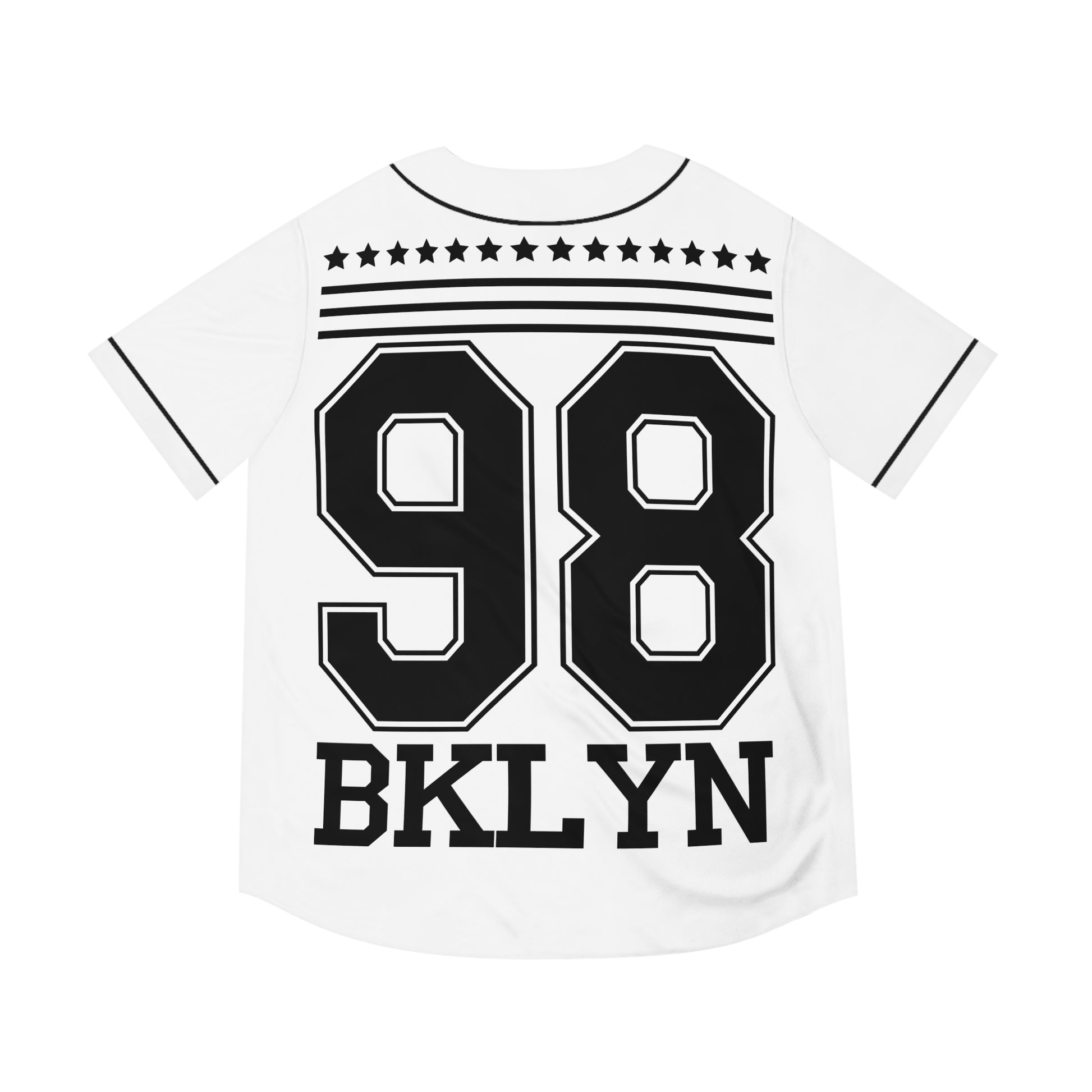 Brushstroke Infinity Baseball Jersey — Minimalist Zen Sports