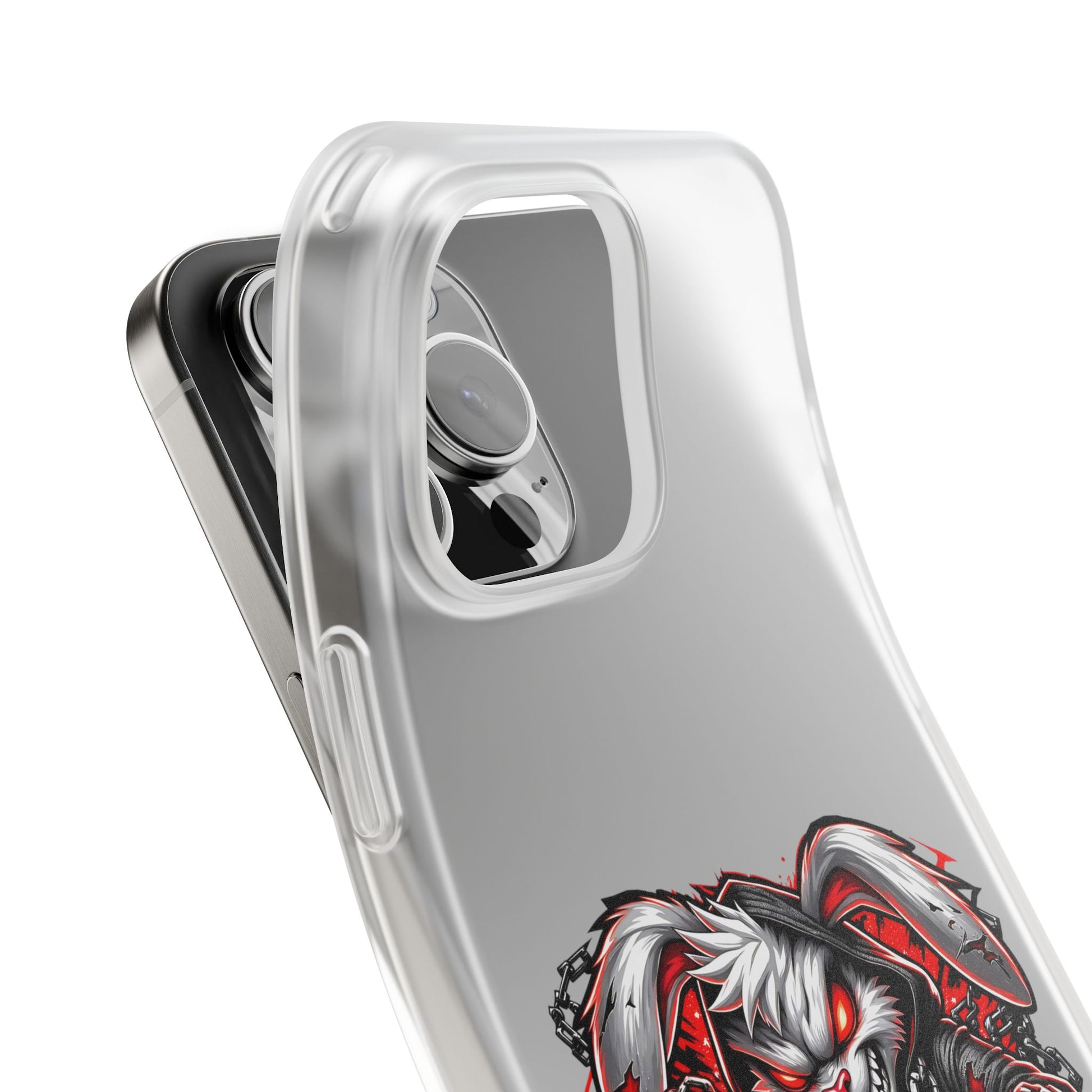 No Mercy Bunny Phone Case - Aggressive Gamer Graphic iPhone 