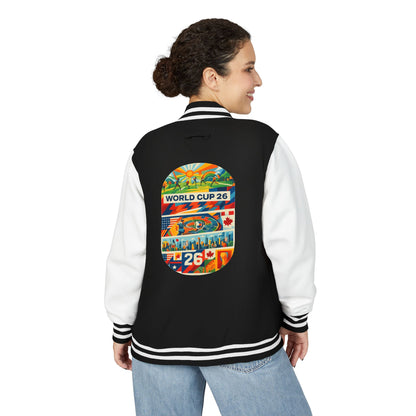 World Cup 2026 Letterman Jacket — Retro Crest Varsity Jacket
