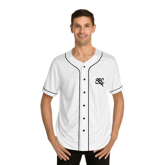 Brushstroke Infinity Baseball Jersey — Minimalist Zen Sports
