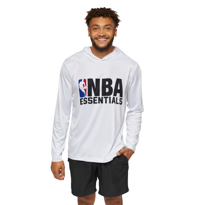 NBA Essentials Men's Warmup Hoodie — USA Flag Back Sports Pullover