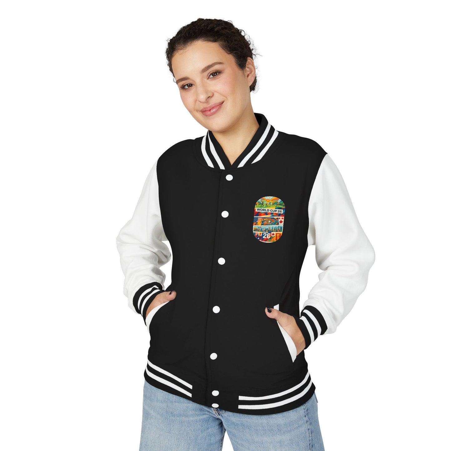World Cup 2026 Letterman Jacket — Retro Crest Varsity Jacket