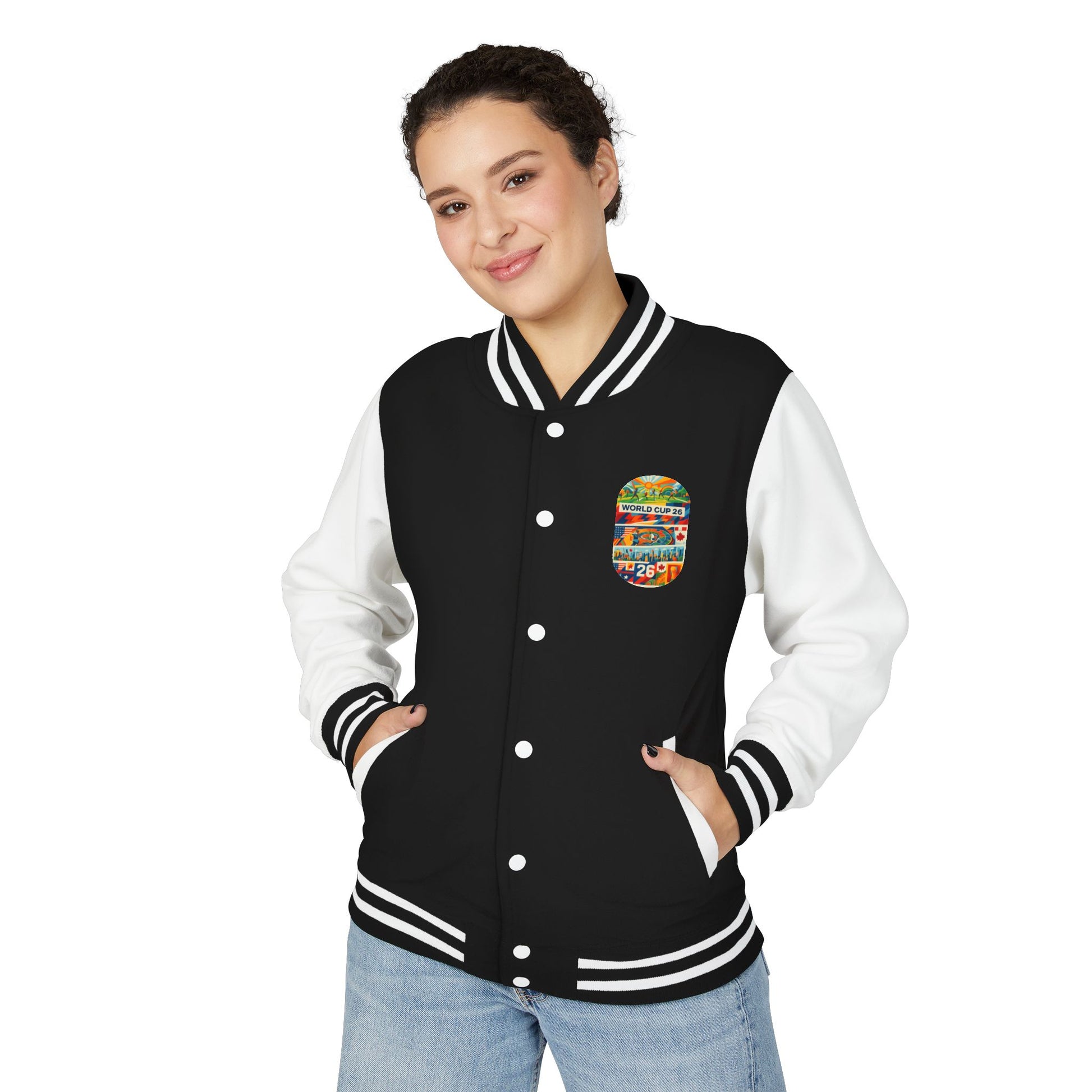 World Cup 2026 Letterman Jacket — Retro Crest Varsity Jacket