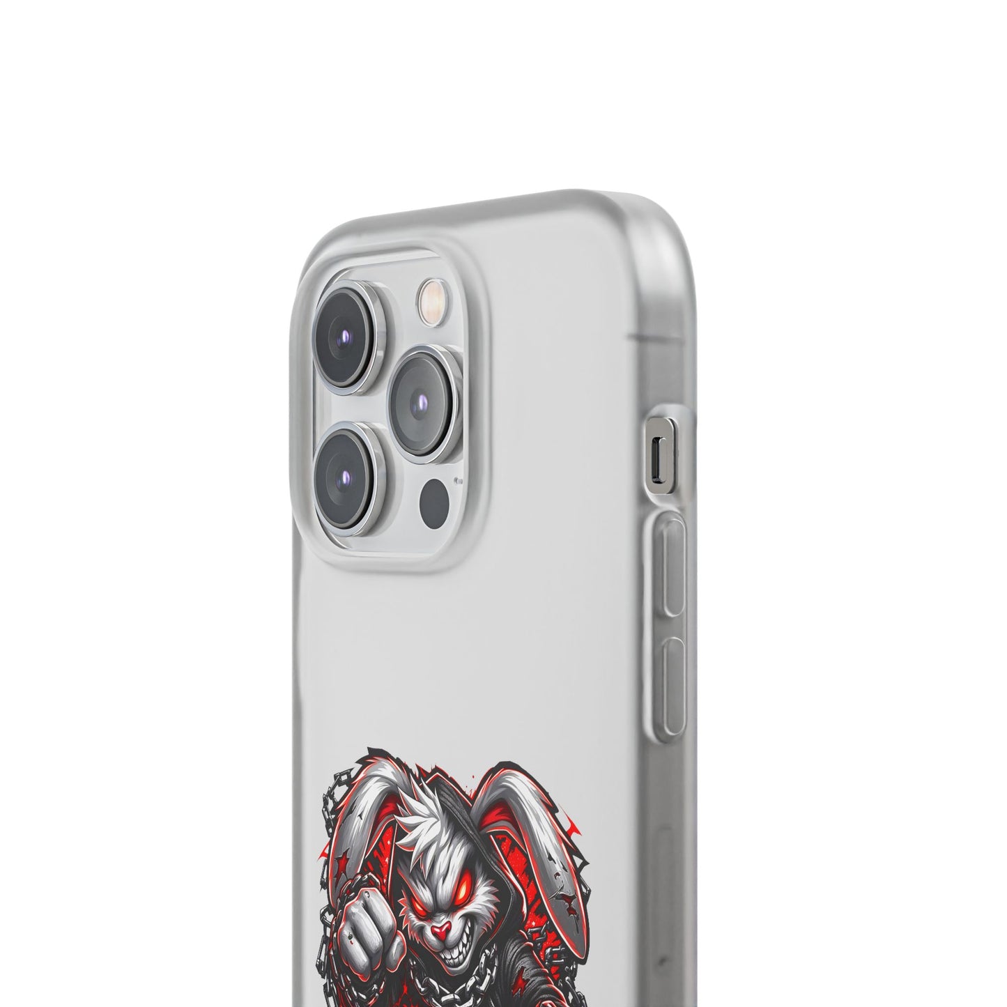 No Mercy Bunny Phone Case - Aggressive Gamer Graphic iPhone 