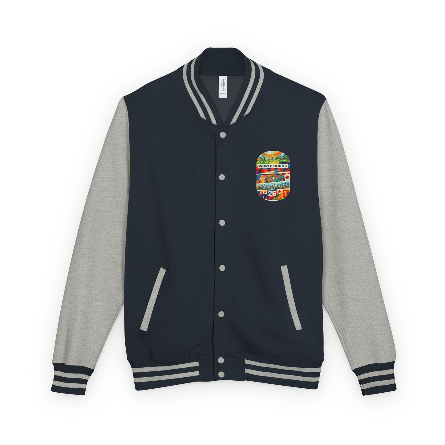 World Cup 2026 Letterman Jacket — Retro Crest Varsity Jacket