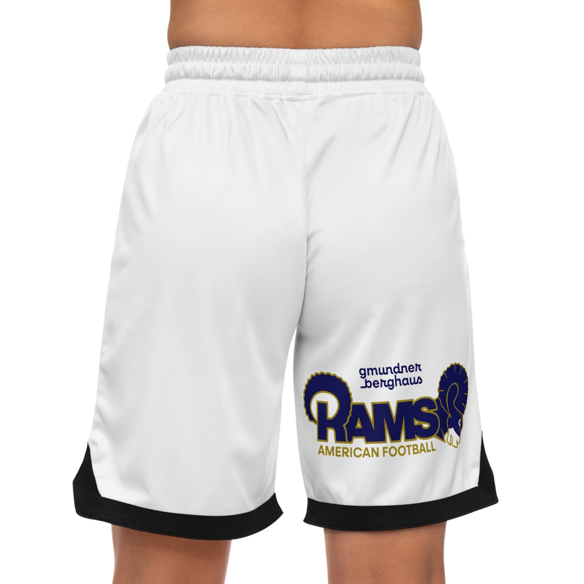 Rams Basketball Rib Shorts — Gmundner Berghaus AOP Athletic 