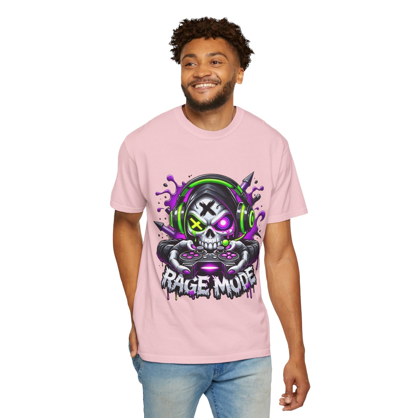Gaming Skull 'Rage Mode' T-Shirt