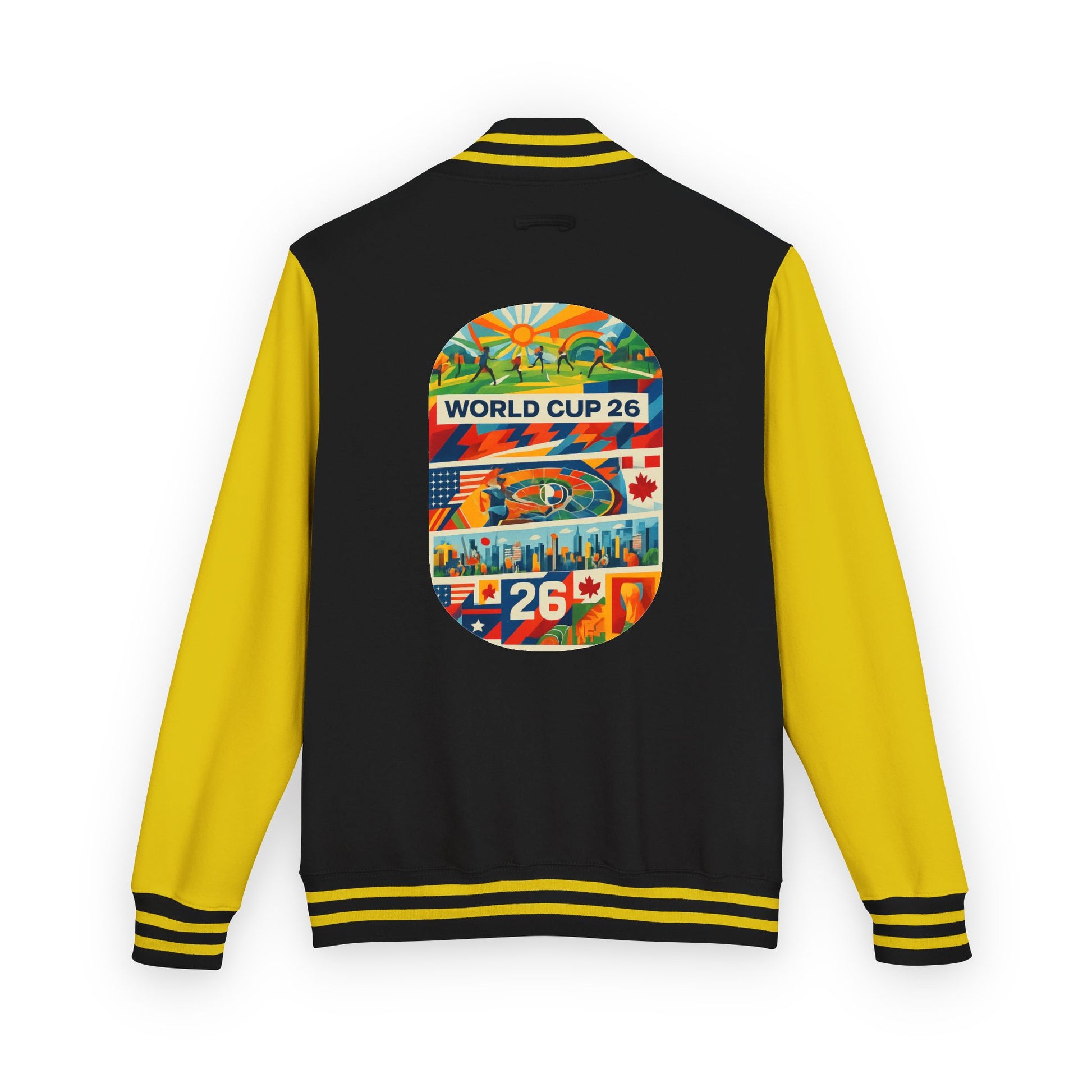 World Cup 2026 Letterman Jacket — Retro Crest Varsity Jacket