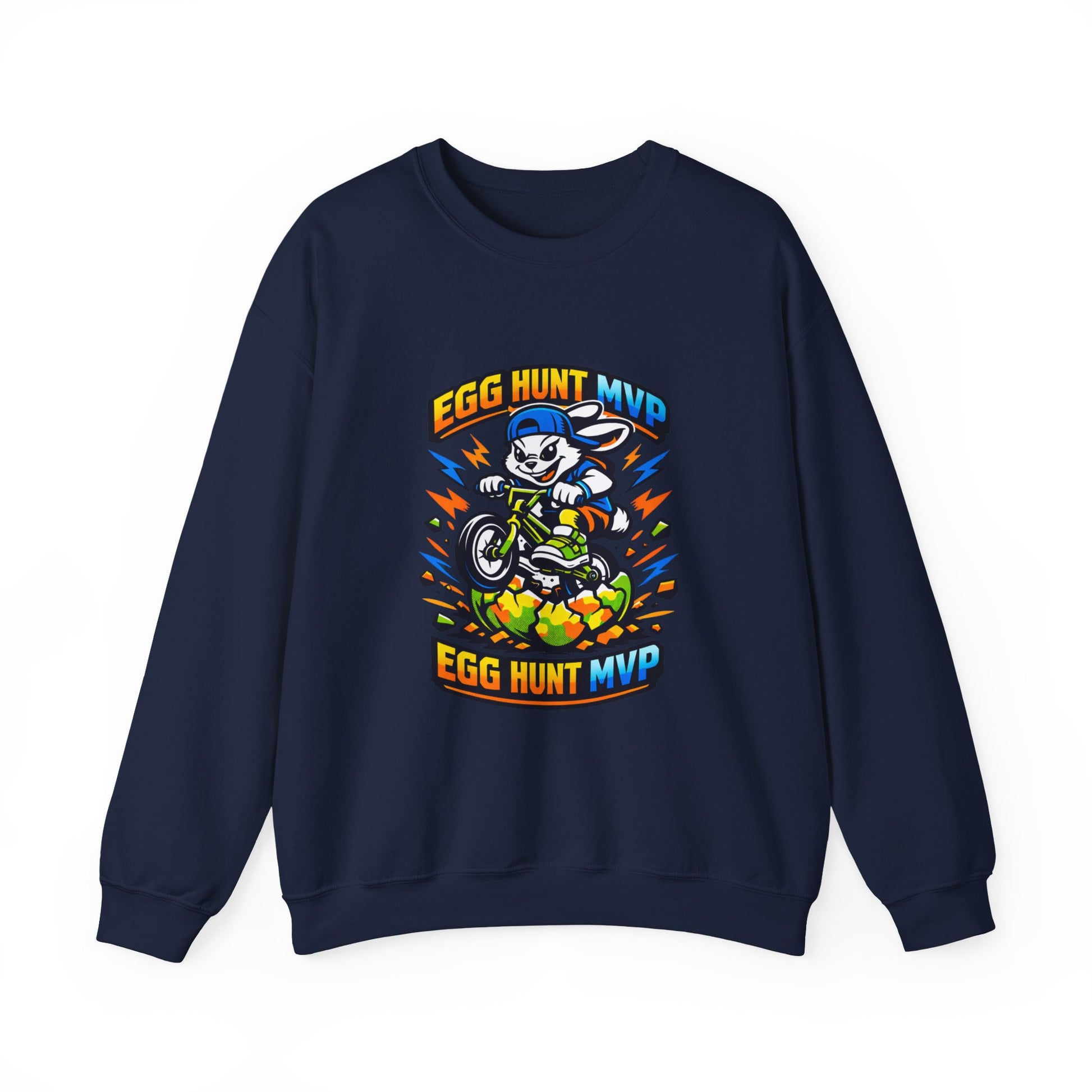 Egg Hunt MVP Sweatshirt | boys Easter shirt, egg hunter grap