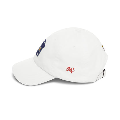 Dad Cap — USA 250 Patch Embroidered Baseball Hat