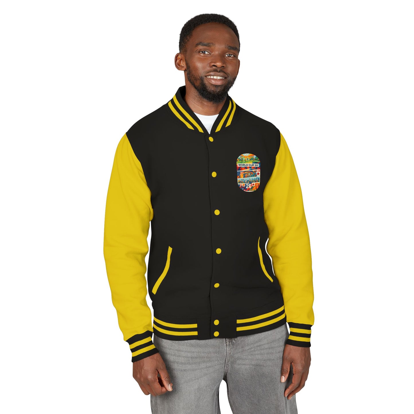 World Cup 2026 Letterman Jacket — Retro Crest Varsity Jacket