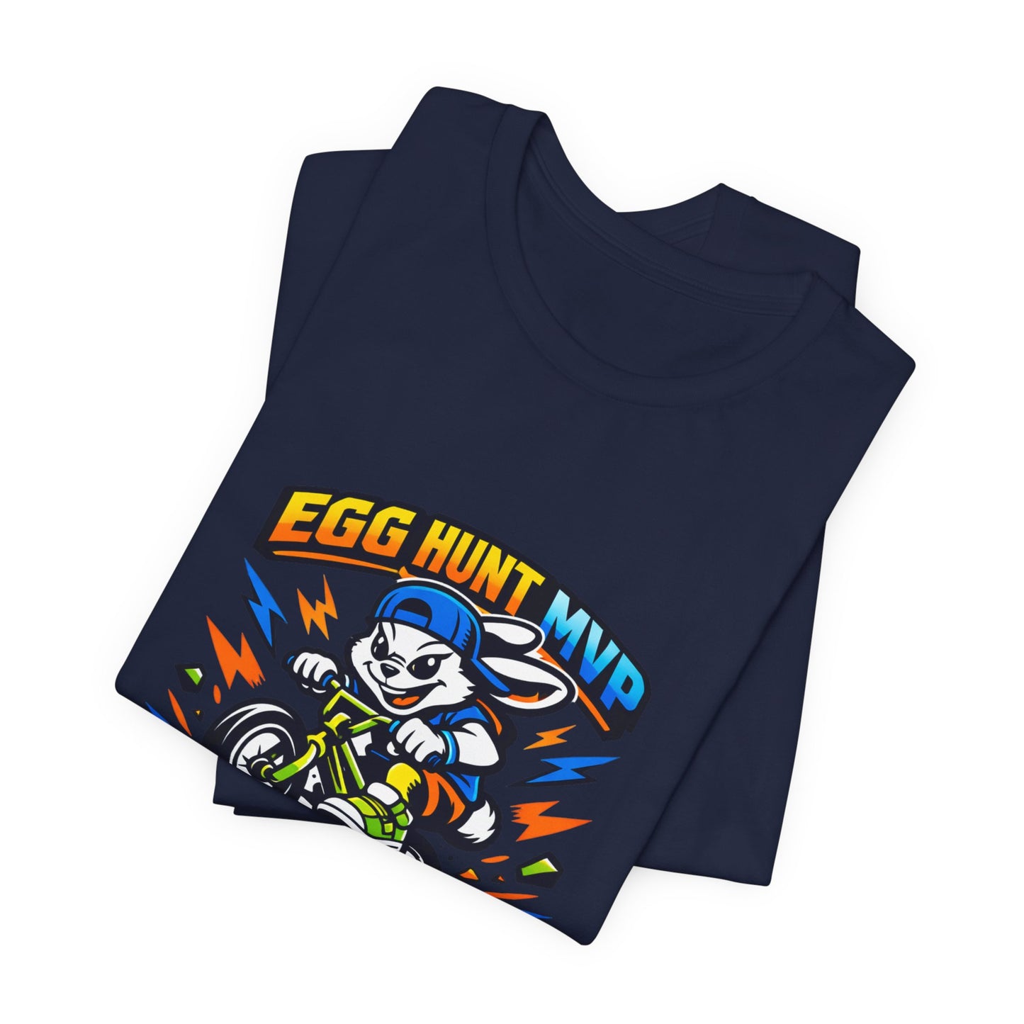 Egg Hunt MVP Tee | Boys Easter Graphic, Dino Egg Adventure