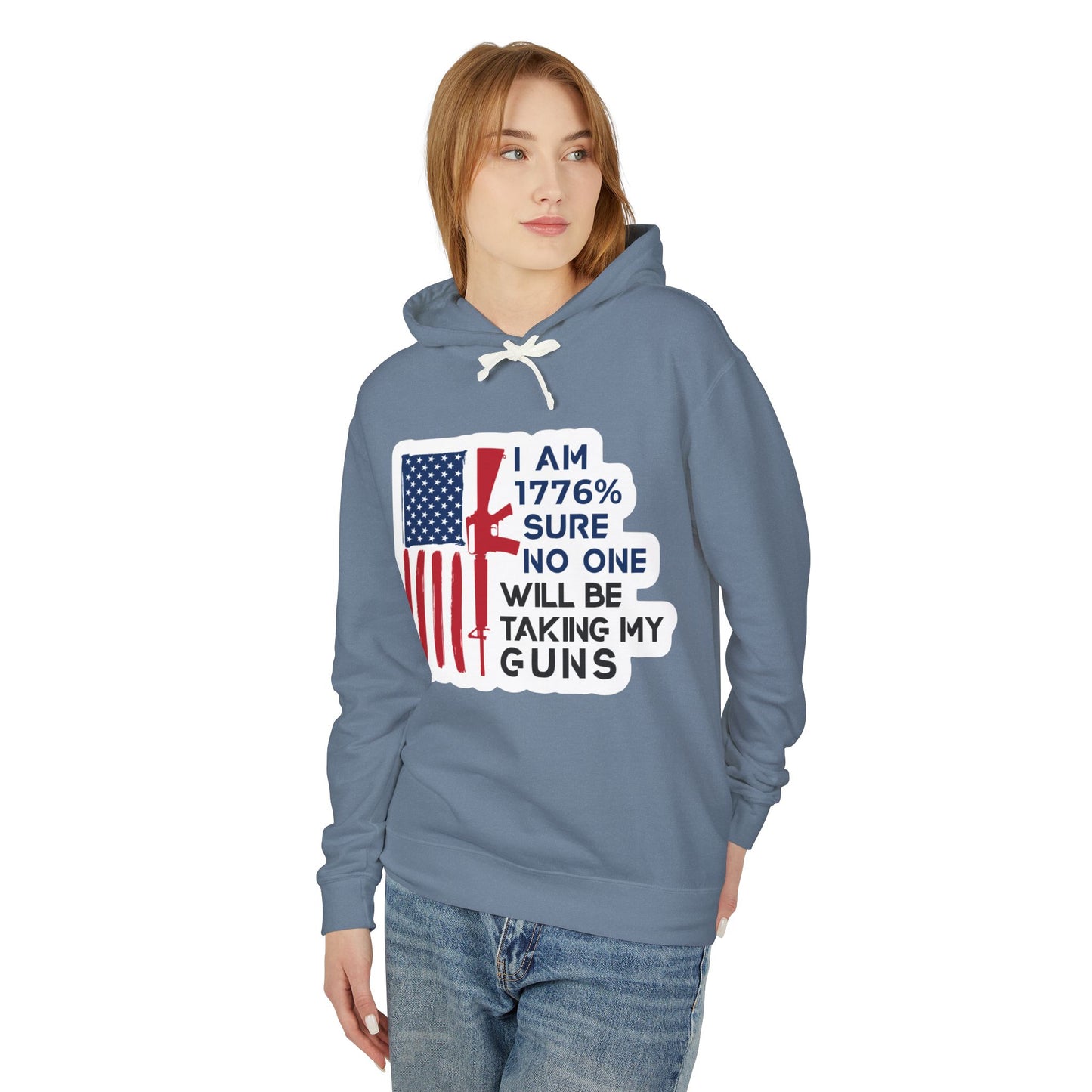 Freedom Hoodie — American Flag Patriotic Hooded Sweatshirt 